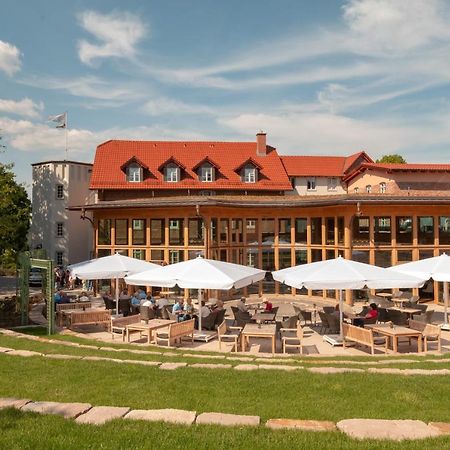 Hotel Brunnenhaus Schloss Landau Бад-Арользен Экстерьер фото