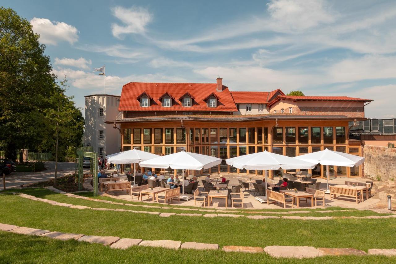 Hotel Brunnenhaus Schloss Landau Бад-Арользен Экстерьер фото